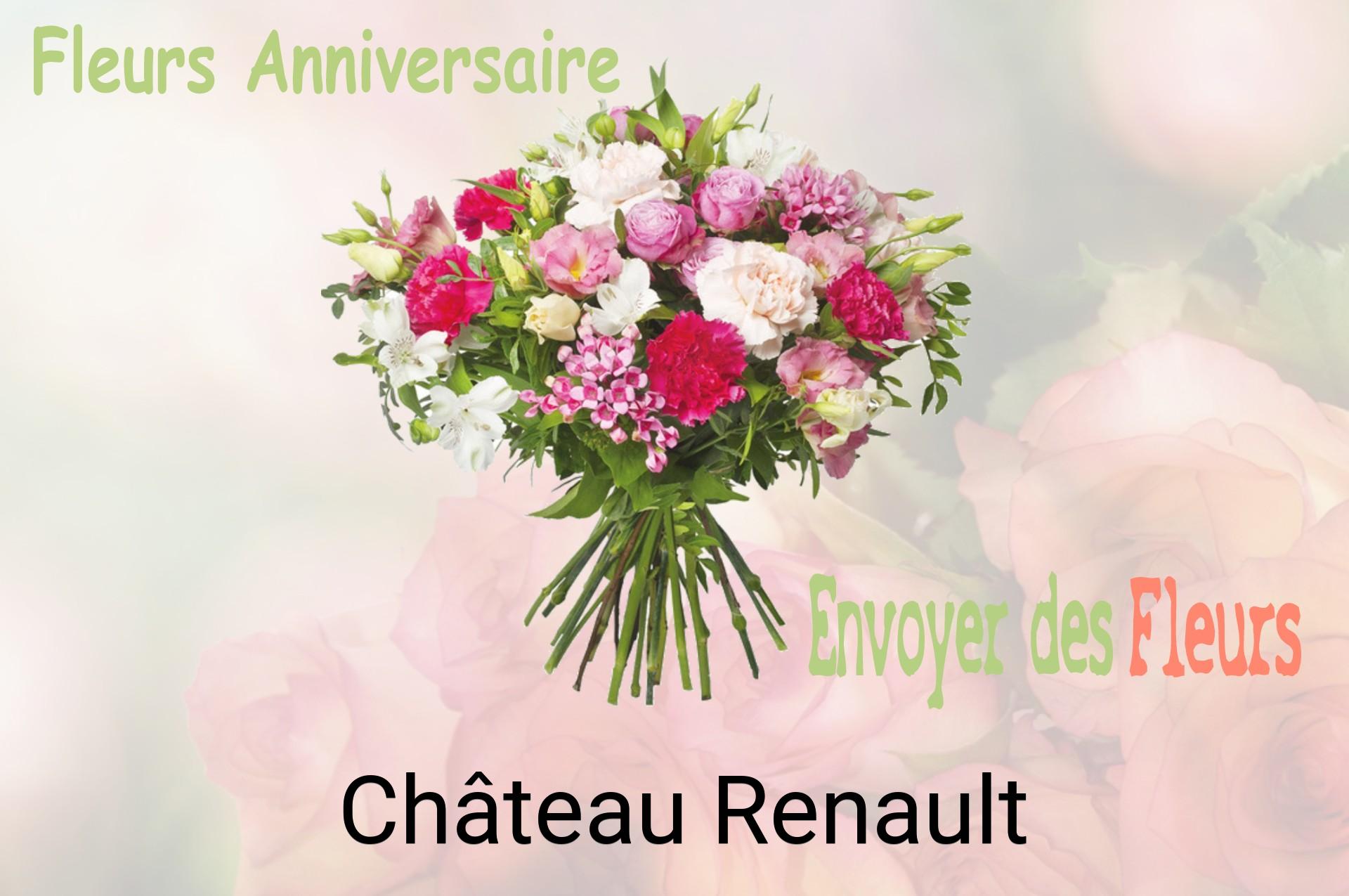 Bouquet de fleurs d’anniversaire livré à Château-Renault